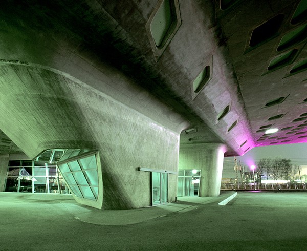 Die „Conehall“ des Phaeno Science Centers in Wolfsburg.