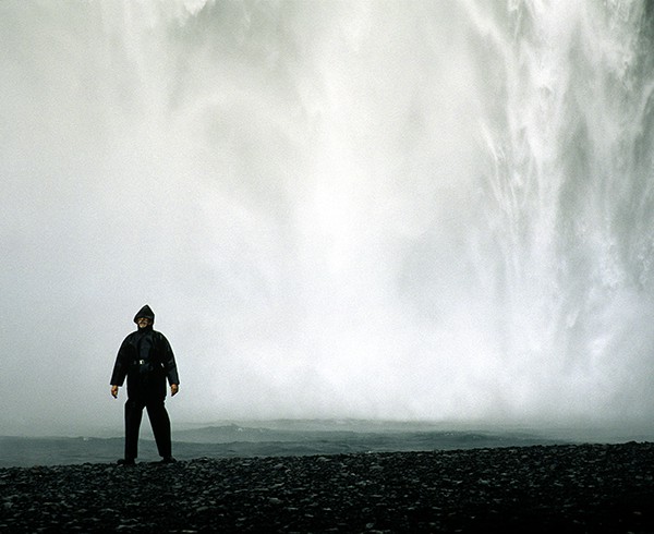 Wasserdicht am Skógafoss.